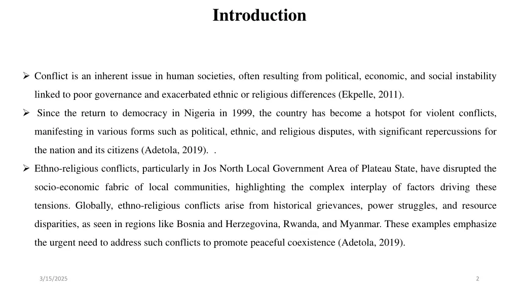 introduction
