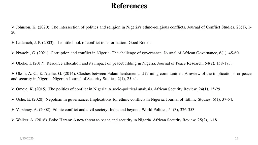 references 1