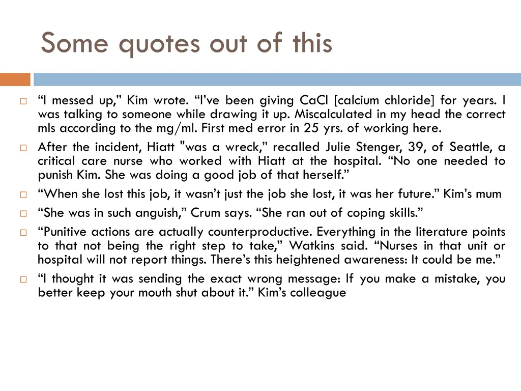some quotes out of this