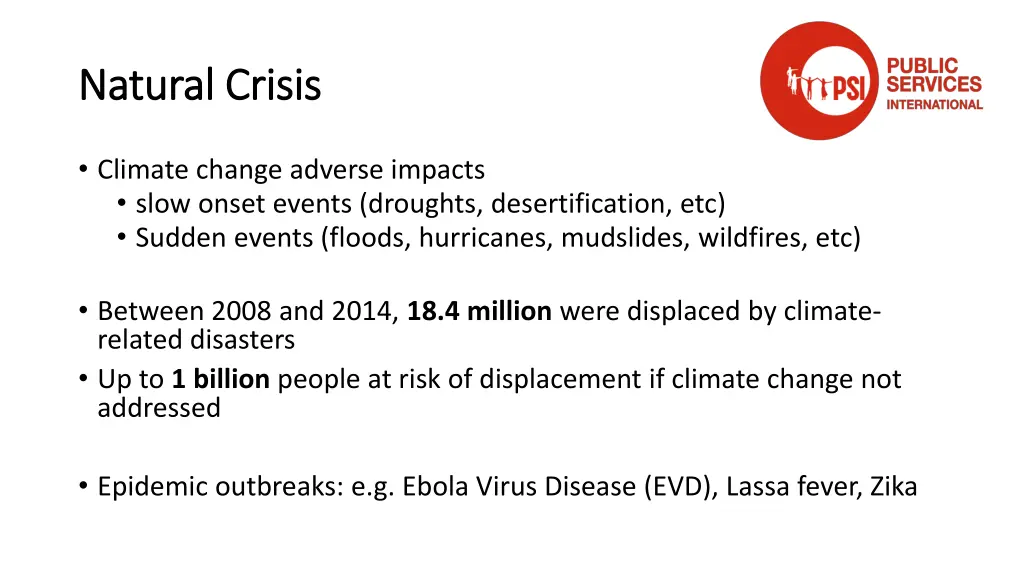 natural crisis natural crisis