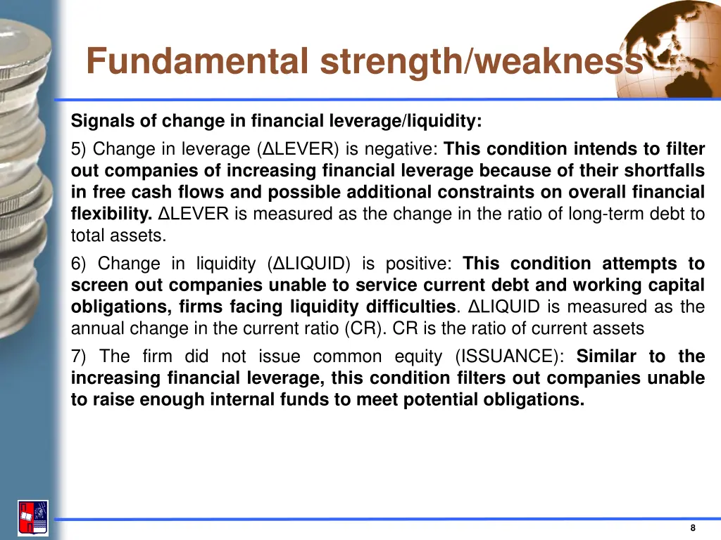 fundamental strength weakness 2