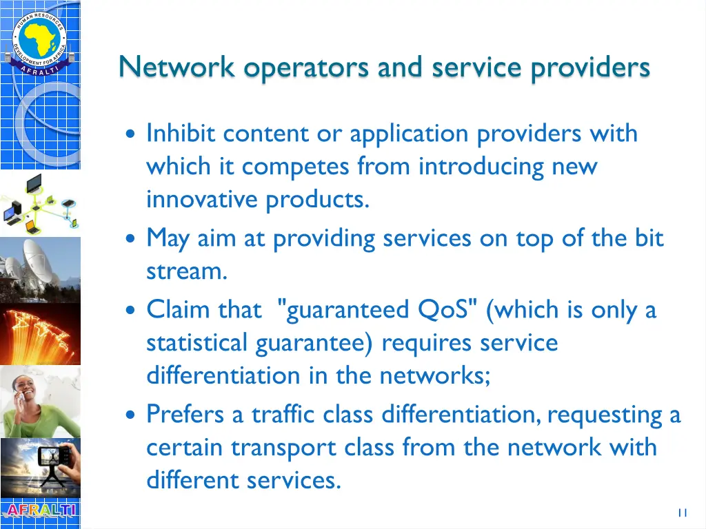 network operators and service providers 1