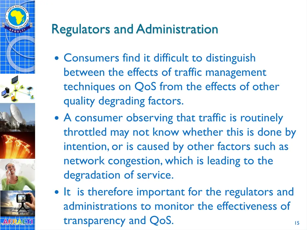 regulators and administration