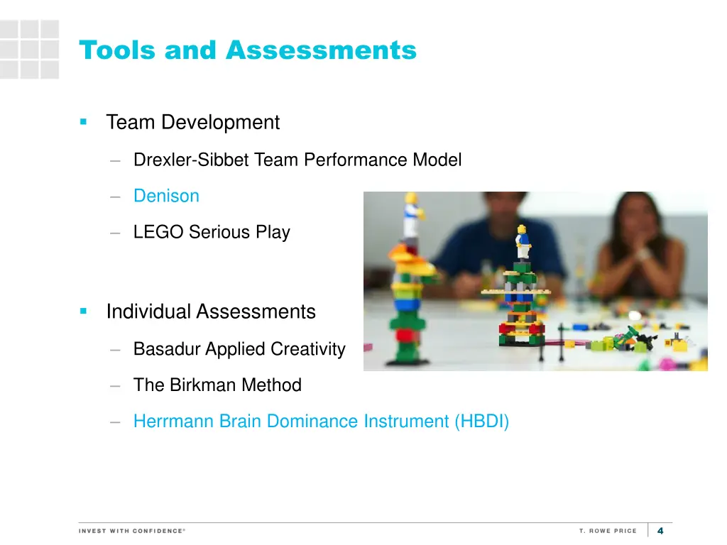 tools and assessments