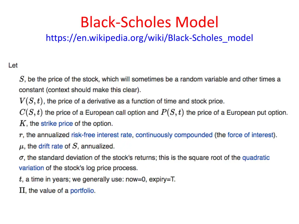 black scholes model https en wikipedia org wiki 1