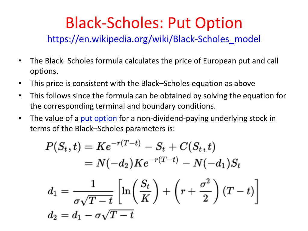 black scholes put option https en wikipedia