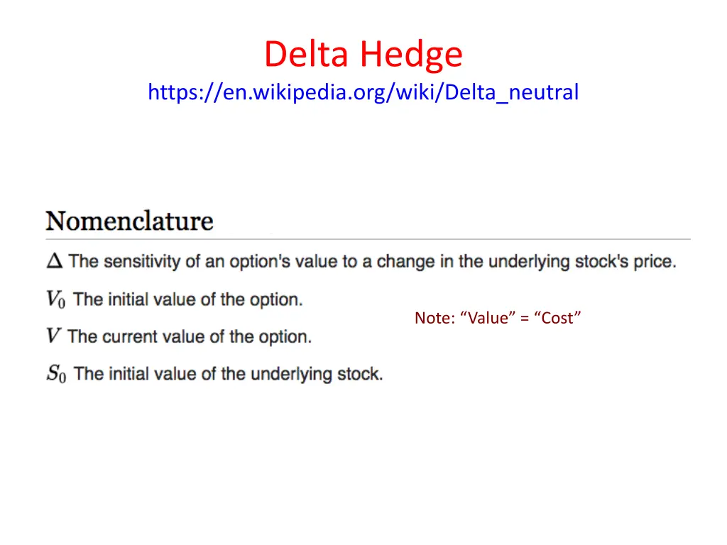 delta hedge 1