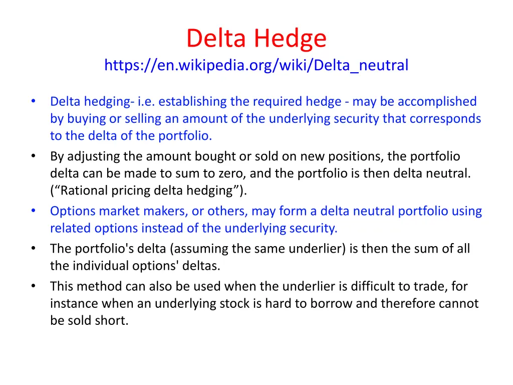 delta hedge 3