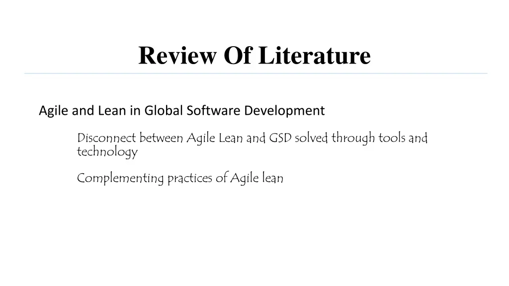 review of literature 4