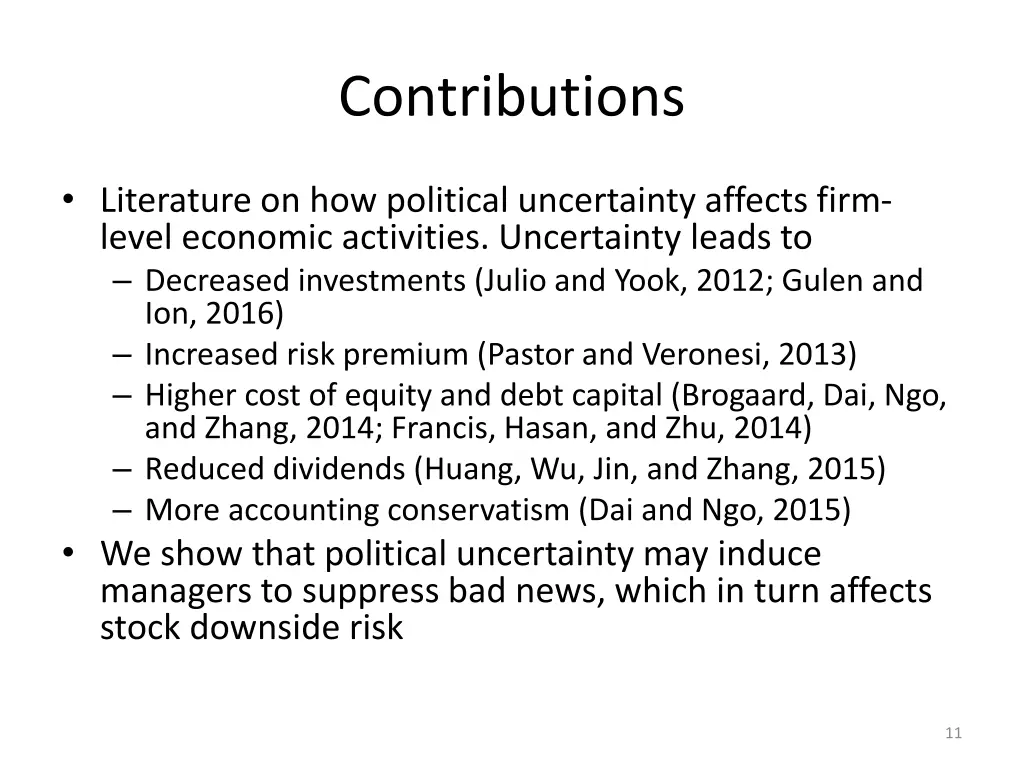 contributions 1