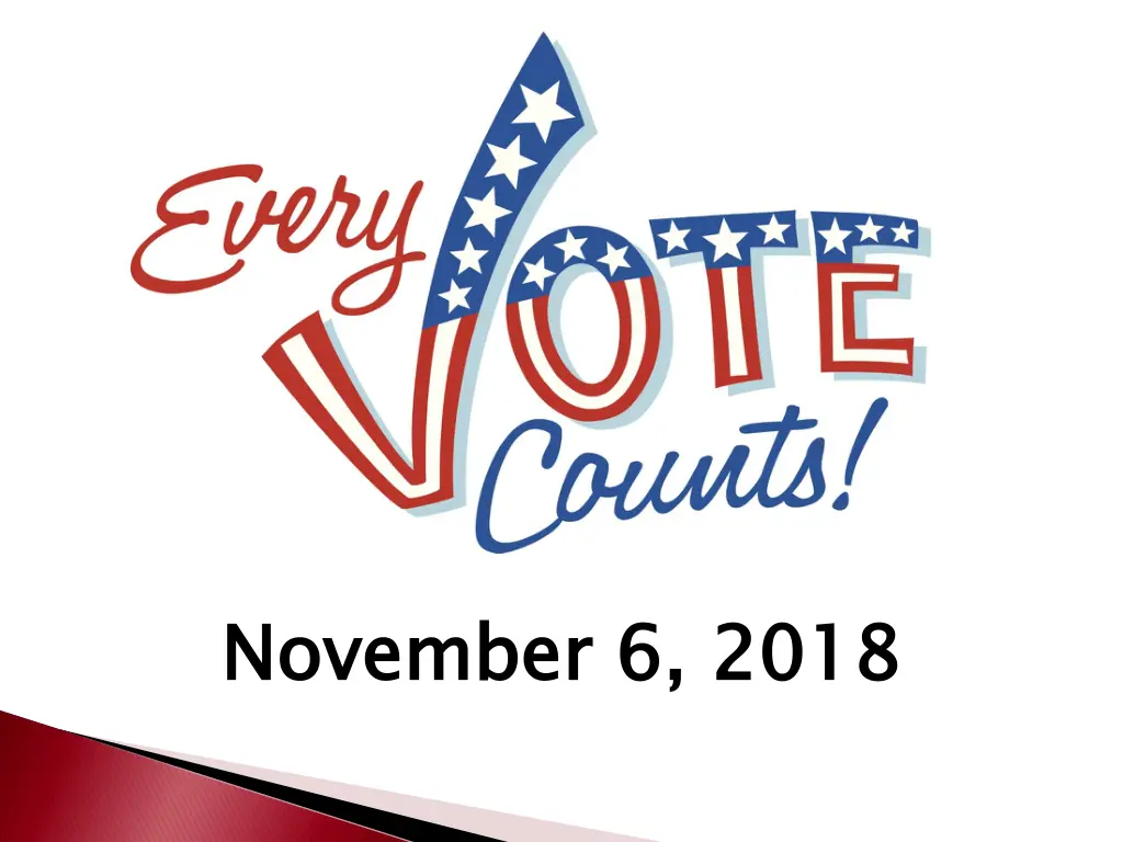 november 6 2018
