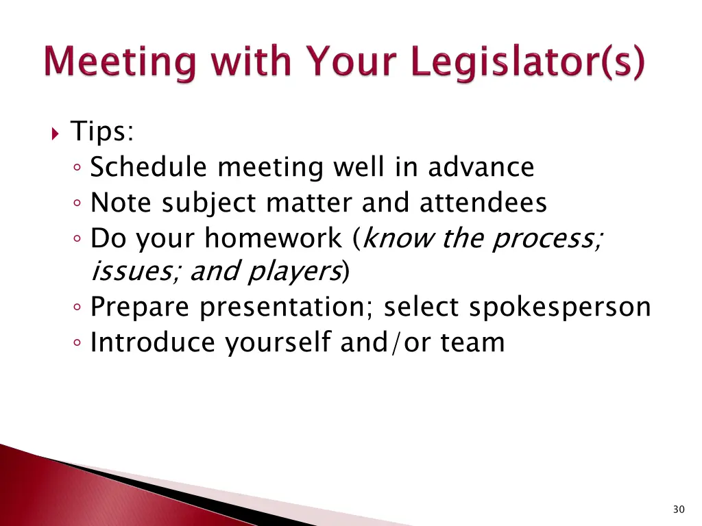 tips schedule meeting well in advance note