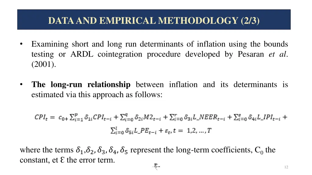 data and empirical methodology 2 3