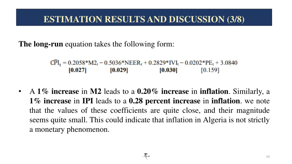 estimation results and discussion 3 8