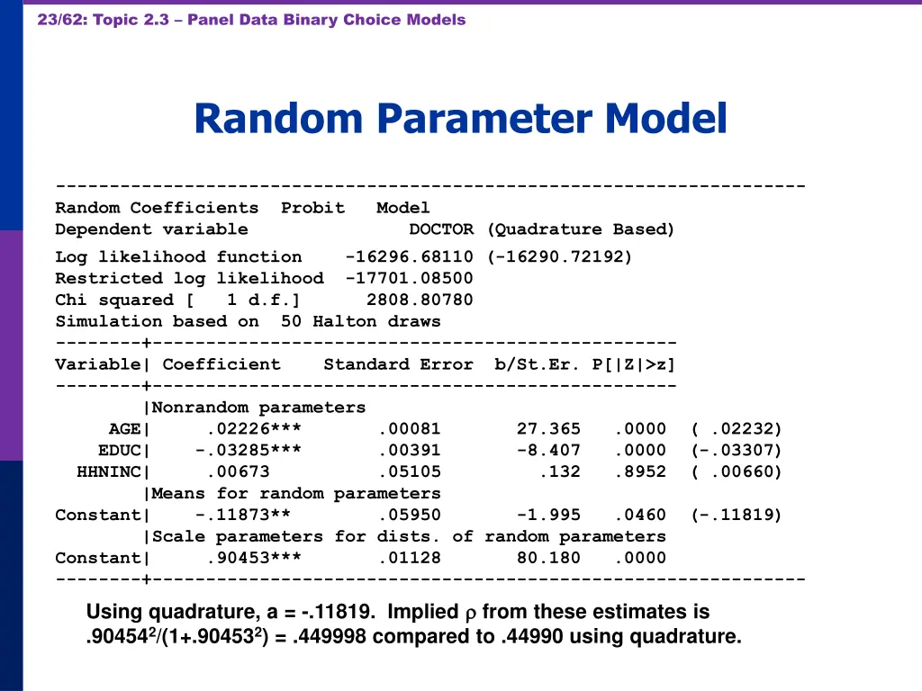 23 62 topic 2 3 panel data binary choice models