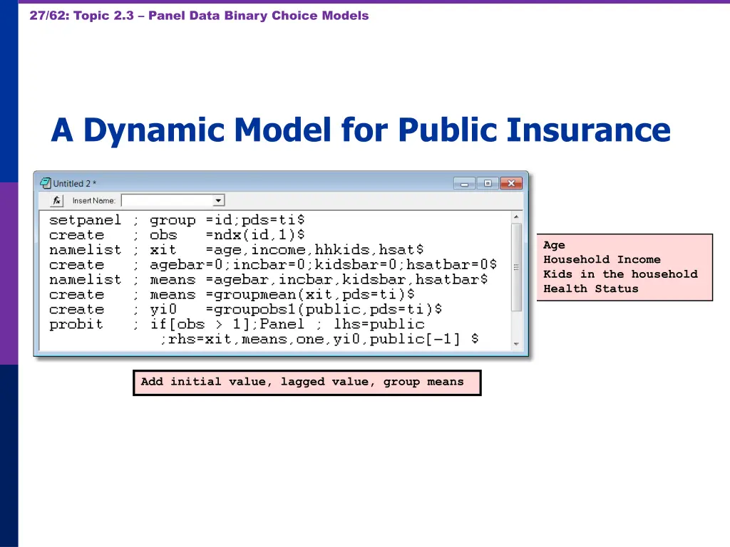 27 62 topic 2 3 panel data binary choice models