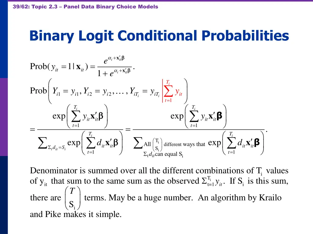 39 62 topic 2 3 panel data binary choice models
