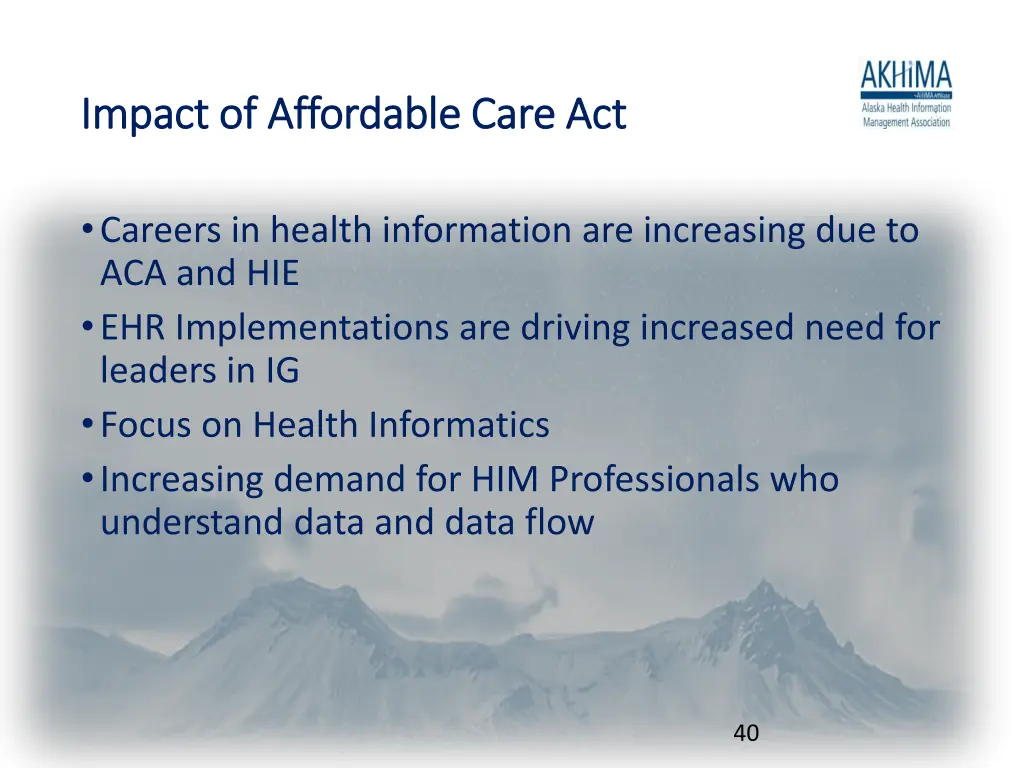 impact of affordable care act impact