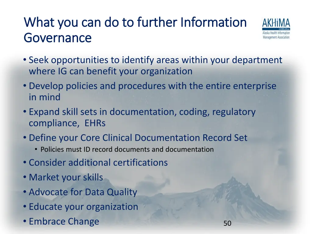 what you can do to further information what