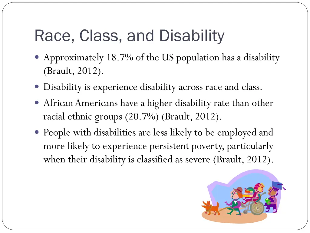 race class and disability