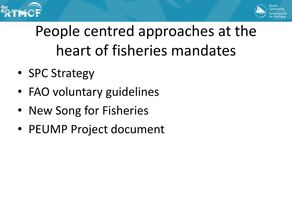 people centred approaches at the heart