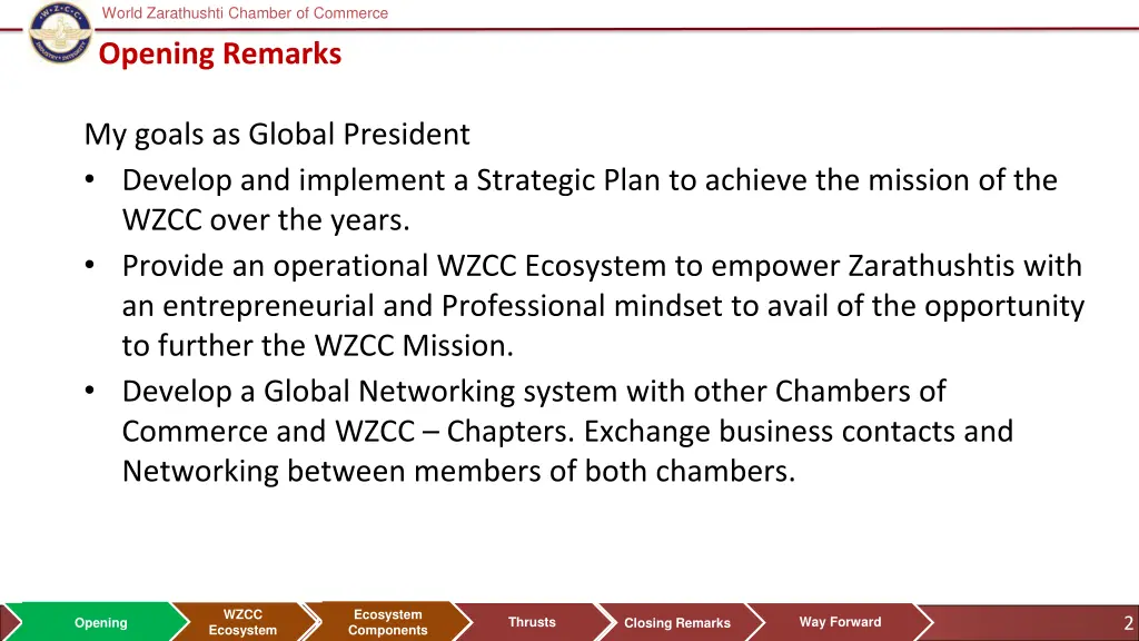 world zarathushti chamber of commerce 1