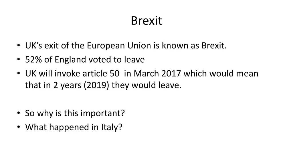 brexit