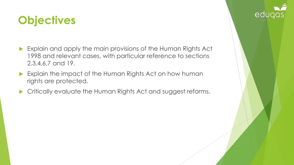 objectives