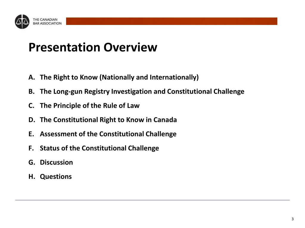 presentation overview