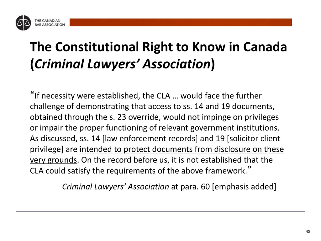 the constitutional right to know in canada 11