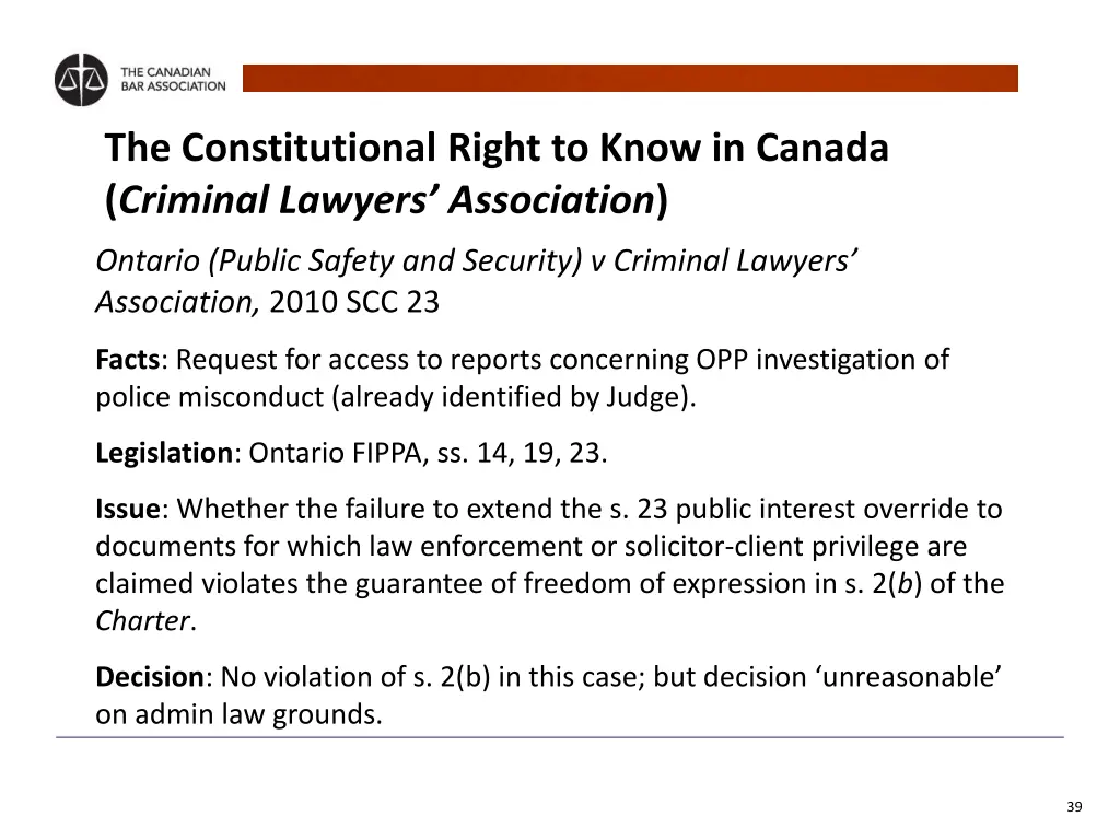 the constitutional right to know in canada 2