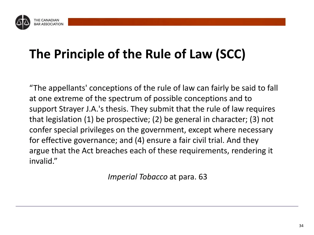 the principle of the rule of law scc 4