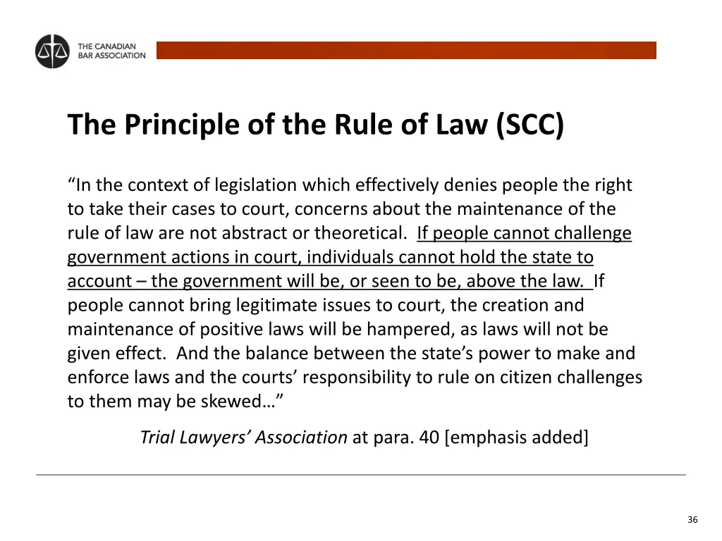 the principle of the rule of law scc 6