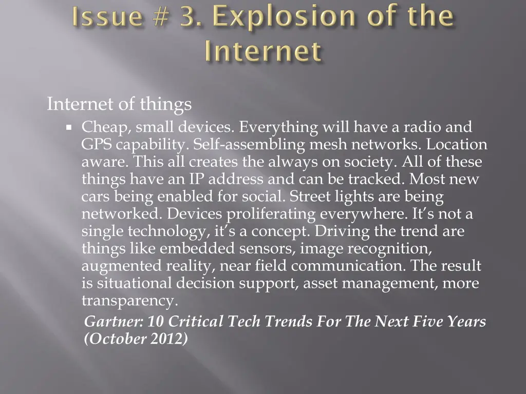 internet of things cheap small devices everything