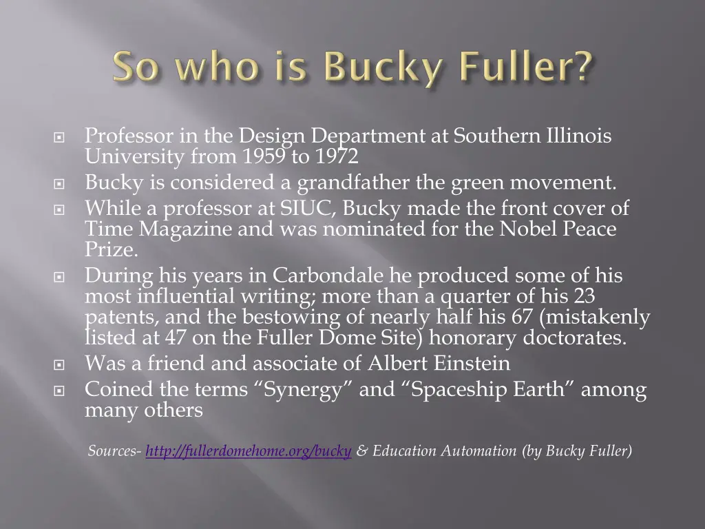 professor in the design department at southern