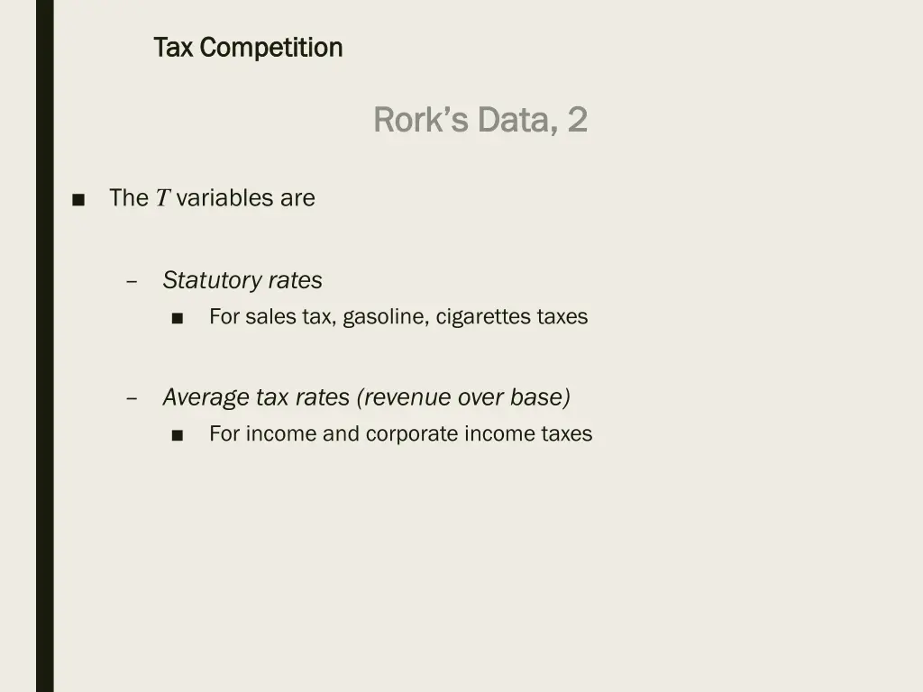 tax competition tax competition 13