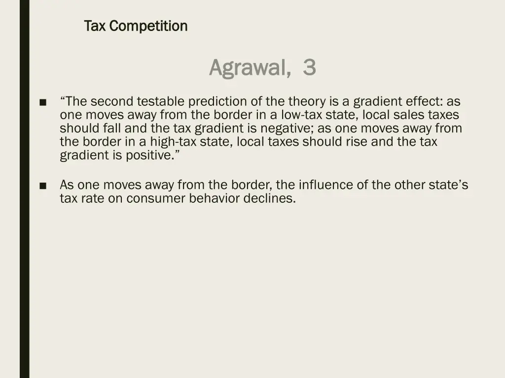 tax competition tax competition 23