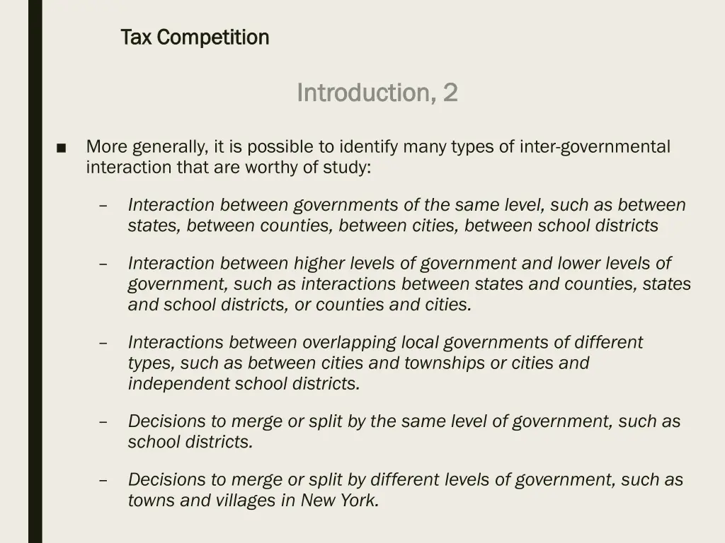 tax competition tax competition 3