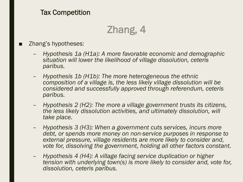 tax competition tax competition 34