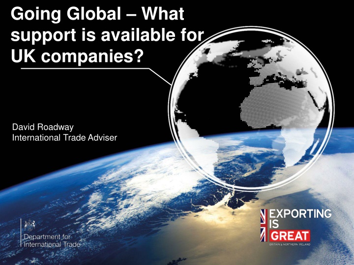 going global what support is available