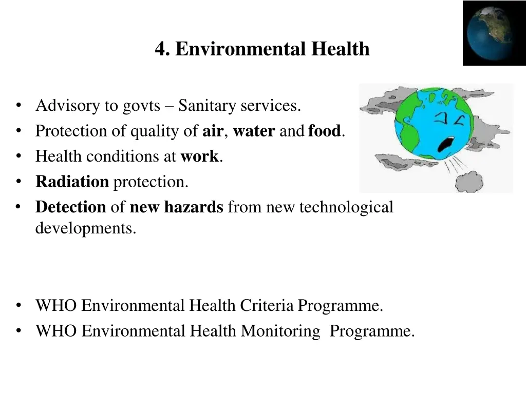 4 environmental health