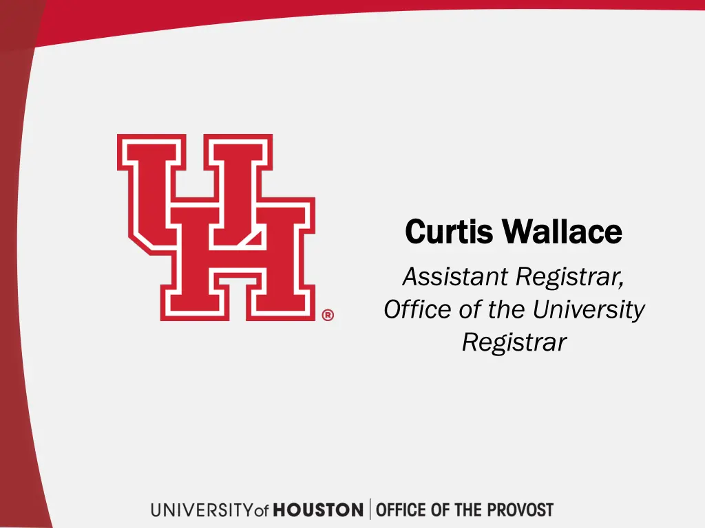 curtis wallace curtis wallace assistant registrar