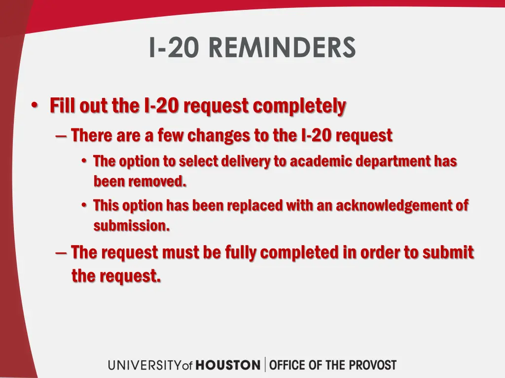 i 20 reminders