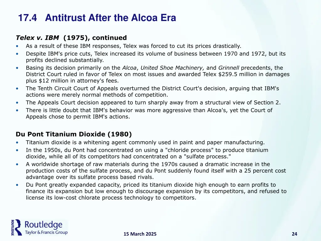 17 4 antitrust after the alcoa era 1