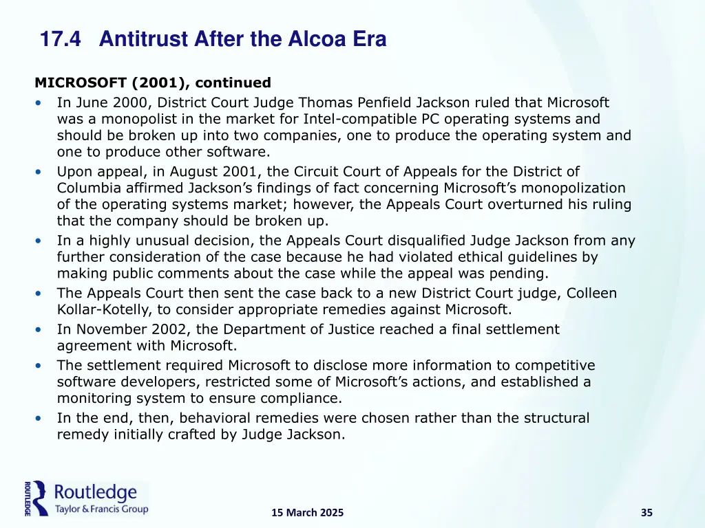 17 4 antitrust after the alcoa era 12