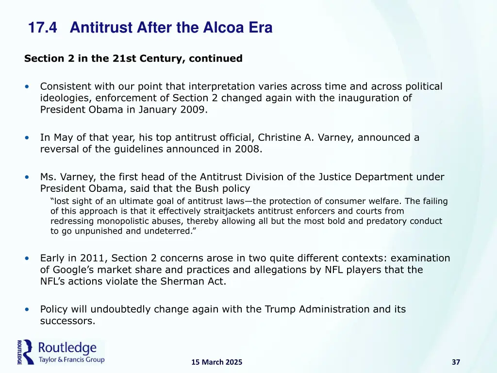17 4 antitrust after the alcoa era 14