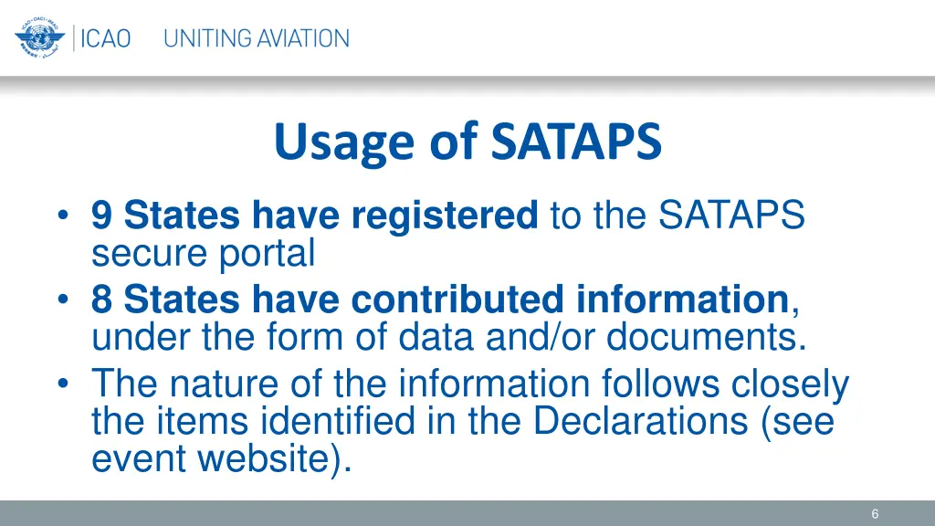 usage of sataps