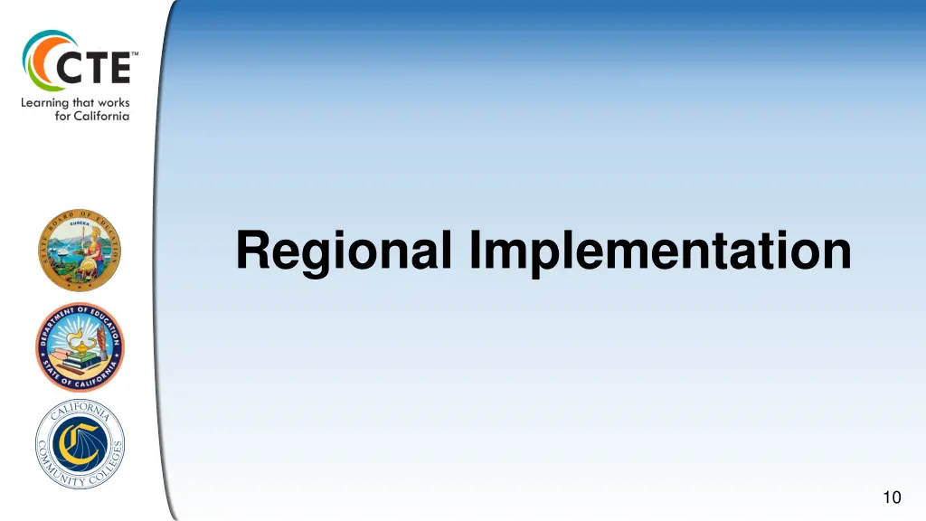 regional implementation
