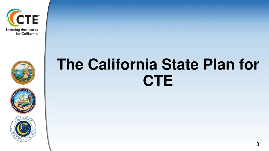 the california state plan for cte