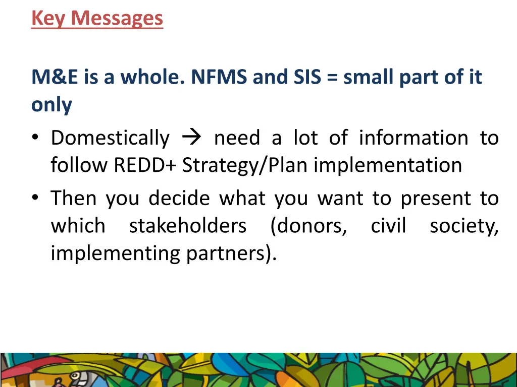 key messages 1